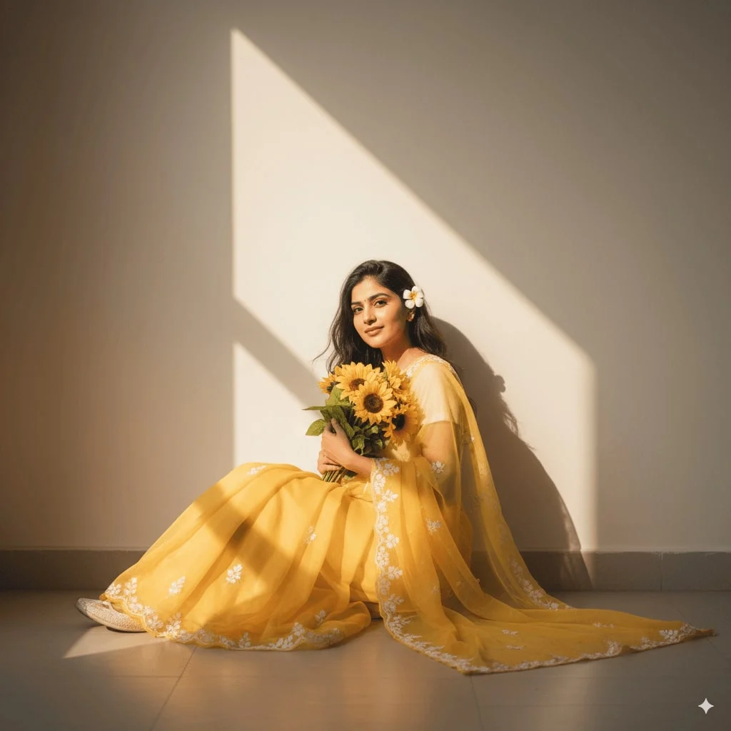 35. AI Saree Try‑On - Wearing saree